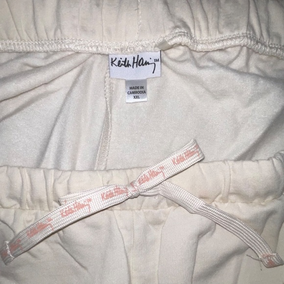 NWT Keith Haring 2 Piece Lounge Pajama Set - Long Sleeve Crew and Jogger - Picture 11 of 12